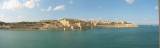 Panorama Panoramic view of Valletta.